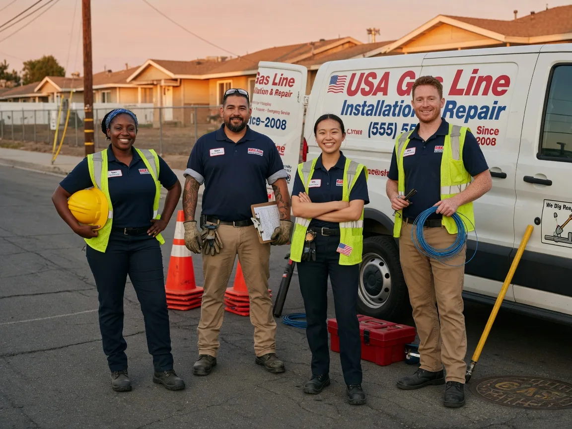 Gas Line Installation company in Gosnell, AR